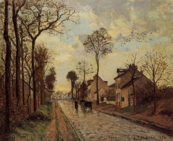 卡米耶 畢沙羅 Road in Louveciennes 卡米耶 畢沙羅 Road in Louveciennes